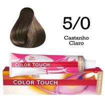 Tonalizante 5/0 Castanho Claro Color Touch Wella Professionals