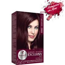 Tonalizante 5562 Haskell Excllusiv Tom Castanho Claro Vermelho Violeta Especial