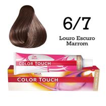 Tonalizante 6/7 Louro Escuro Marrom Color Touch Wella Professionals