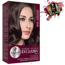 Tonalizante 610 Haskell Excllusiv Tom Louro Escuro Acinzentado Tonalizante 610 Haskell Excllusiv Tom Louro Escuro Acinzentado