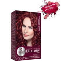 Tonalizante 6646 Haskell Excllusiv Tom Vermelho Cereja Especial