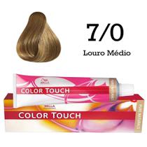 Tonalizante 7/0 Louro Médio Color Touch Wella Professionals