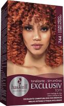 Tonalizante 744 LOURO MEDIO COBRE INTENSO 40G Haskell Tonalizante 744 LOURO MEDIO COBRE INTENSO 40G Haskell