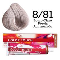 Tonalizante 8/81 Louro Claro Pérola Acinzentado Color Touch Wella Professionals