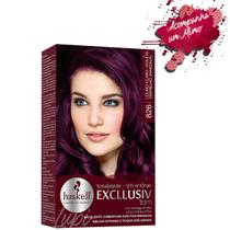 Tonalizante 826 Haskell Excllusiv Tom Louro Claro Violeta Vermelho/Marsala