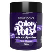 TONALIZANTE BEAUTYCOLOR COLOR POTS ROXO PURPURA 240g - Beauty Color