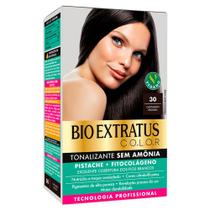 Tonalizante Bio Extratus Color Sem Amônia Cor 30 Castanho Escuro