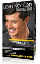 Tonalizante Capilar Men Preto 30g - Beautycolor