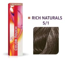 Tonalizante Capilar Wella Color Touch 5/1 Castanho Claro Acizentado 60ML Tonalizante Capilar Wella Color Touch 5/1 Castanho Claro Acizentado 60ML