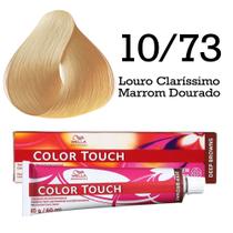 Tonalizante Color Touch 10/73 Louro Claríssimo Marrom Dourado Wella Professionals