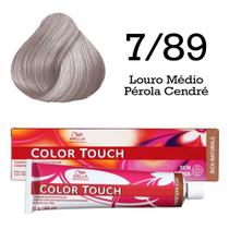 Tonalizante Color Touch 7/89 Louro Médio Pérola Cendré Wella