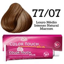 Tonalizante Color Touch 77.07 Louro Médio Intenso Natural Marrom Wella Professionals