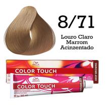 Tonalizante Color Touch 8.71 Louro Claro Marrom Acinzentado Wella Professionals