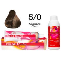 Tonalizante Color Touch + Emulsão Ox Wella Professionals