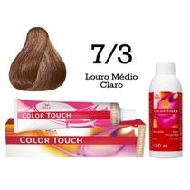 Tonalizante Color Touch + Emulsão Ox Wella Professionals