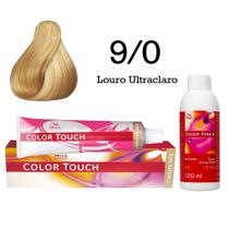 Tonalizante Color Touch + Emulsão Ox Wella Professionals