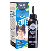 Tonalizante Colorido Salon Line Color Express Fun Blue Rock 100ml