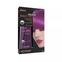 Tonalizante Creative Crazy Colors Dark Violet 120g Alfaparf Sem Amônia Profissional Tonalizante Creative Crazy Colors Dark Violet 120g Alfaparf Sem Amônia Profissional