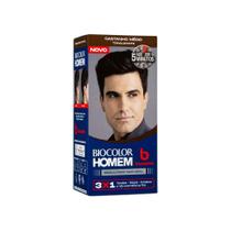 Tonalizante de Cabelo Masculino Biocolor Homem Bozzano Castanho Médio Tonalizante de Cabelo Masculino Biocolor Homem Bozzano Castanho Médio