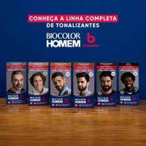Tonalizante de Cabelo Masculino Biocolor Homem Bozzano Preto Tonalizante de Cabelo Masculino Biocolor Homem Bozzano Preto