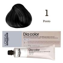 Tonalizante Dia Color 1 Preto L'Oréal Professionnel Tonalizante Dia Color 1 Preto L'Oréal Professionnel
