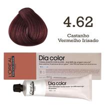 Tonalizante Dia Color 4.62 Castanho Vermelho Irisado L'Oréal Professionnel