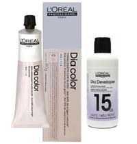 Tonalizante Dia Color 4 + Dia Developer 15vol 90ml Loreal Tonalizante Dia Color 4 + Dia Developer 15vol 90ml Loreal