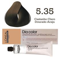 Tonalizante Dia Color 5.35 Castanho Claro Dourado Acaju L'Oréal Professionnel