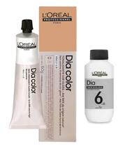 Tonalizante Dia Color 5.35 + Creme Revelador 6vol Loreal