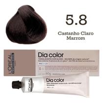 Tonalizante Dia Color 5.8 Castanho Claro Marrom L'Oréal Professionnel
