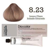 Tonalizante Dia Color 8.23 Louro Claro Irisado Dourado L'Oréal Professionnel