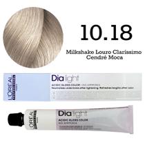 Tonalizante Dia Light 10.18 Milkshake Louro Claríssimo Cendré Moca L'Oréal Professionnel