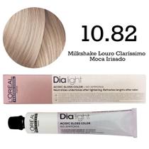 Tonalizante Dia Light 10.82 Milkshake Louro Claríssimo Moca Irisado L'Oréal Professionnel