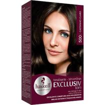 Tonalizante Excllusiv Tom 500 Haskell- Castanho Claro