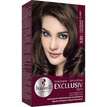 Tonalizante Excllusiv Tom 530 Haskell- Castanho Claro Dourado