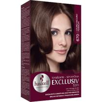Tonalizante Excllusiv Tom 670 Haskell- Louro Escuro Marrom