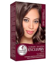 Tonalizante Excllusiv Tom Haskell - Castanho Claro Marrom 570