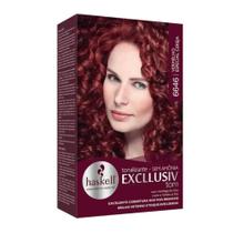 Tonalizante Haskell Exclusiv 66.46 Vermelho Cereja Vibrante Duradouro para Cabelos Tonalizante Haskell Exclusiv 66.46 Vermelho Cereja Vibrante Duradouro para Cabelos