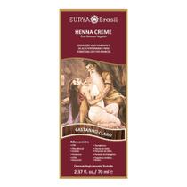 Tonalizante Henna Surya Creme 70ml Castanho Claro - C0536