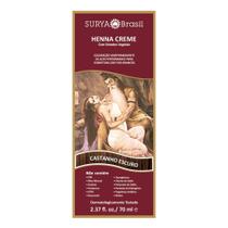 Tonalizante Henna Surya Creme 70ml Castanho Escuro - C0543