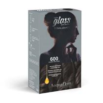 Tonalizante Hidra Gloss 600 Louro Escuro - Acquaflora