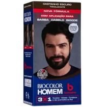 Tonalizante Homem Bozzano Castanho Escuro Biocolor Tonalizante Homem Bozzano Castanho Escuro Biocolor