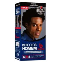 Tonalizante Homem Bozzano Preto Biocolor Tonalizante Homem Bozzano Preto Biocolor