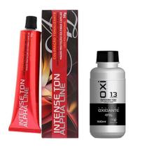 Tonalizante Intense Ton Castanho Escuro 3.0 + Ox 13v.- Alpha Line