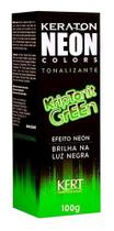 Tonalizante Keraton Neon Colors Kriptonit Green 100g - Kert