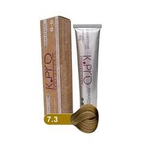 Tonalizante Profissional sem Amônia K.PRO Caviar Color 7.3 Loiro Médio Dourado 60g