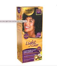 Tonalizante Salon Line Light Color Preto 2.0 - 135g - SALON LINE (PREÇO MIN)
