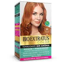 Tonalizante Sem amônia Bio Extratus Color Louro Claro Acobreado 84