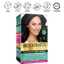 Tonalizante Sem Amônia Bio Extratus Preto 10