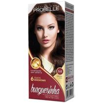 Tonalizante sem amônia burguesinha - probelle 5.0 castanho claro 50g